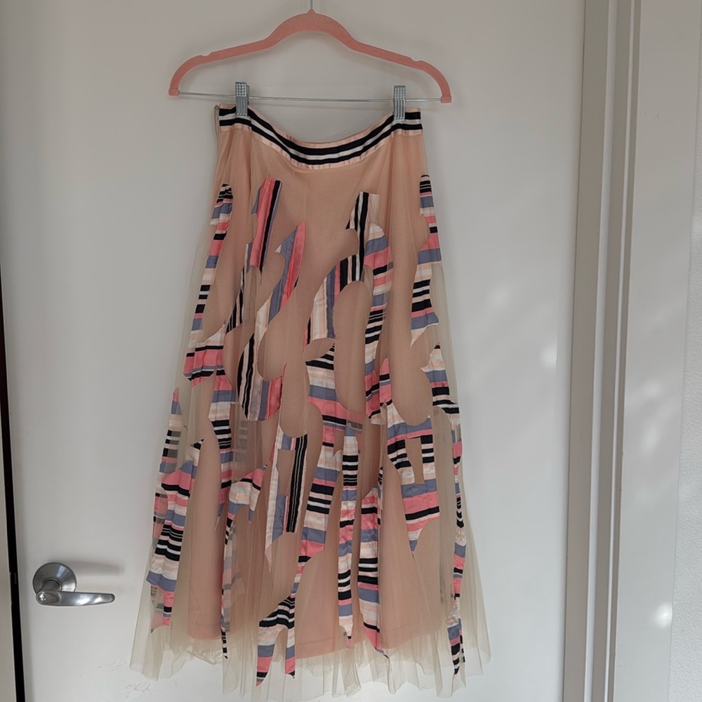 Anthro tulle skirt